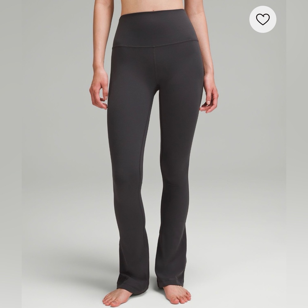 lululemon athletica Charcoal Gray Bootcut Flare Pants